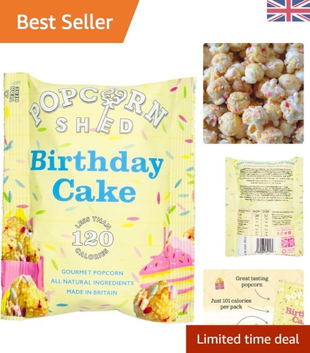 Gourmet birthday cake popcorn - cake,