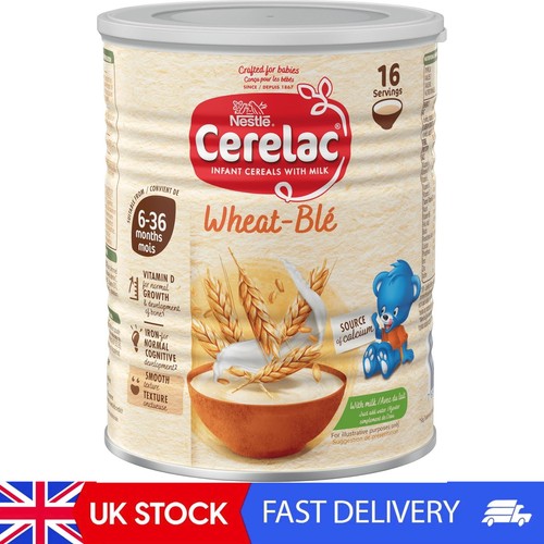 Wheat infant cereal with milk - wheat,