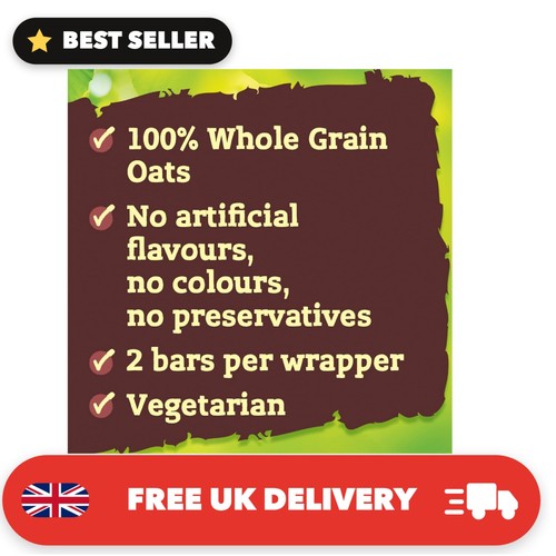 Crunchy oats and chocolate - crunchy,