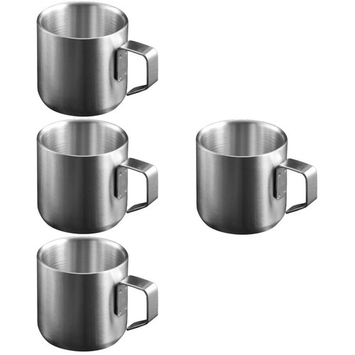 4pcs metal cereal - metal, cup