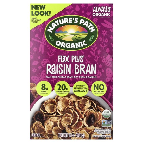 Organic flax plus cereal - organic,,