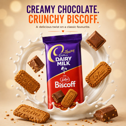 Cadbury dairy milk biscoff - cadbury,