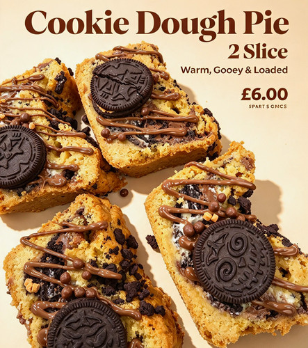 Cookie dough pie - cookie,