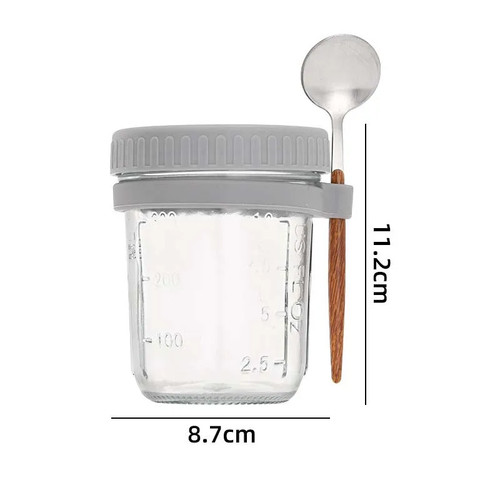Overnight oats container - container, with