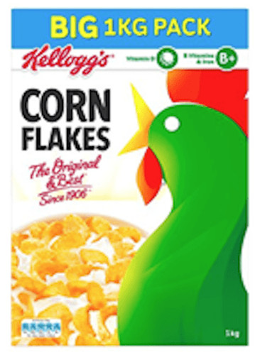 Kellogg corn flakes 1kg - kellogg's,
