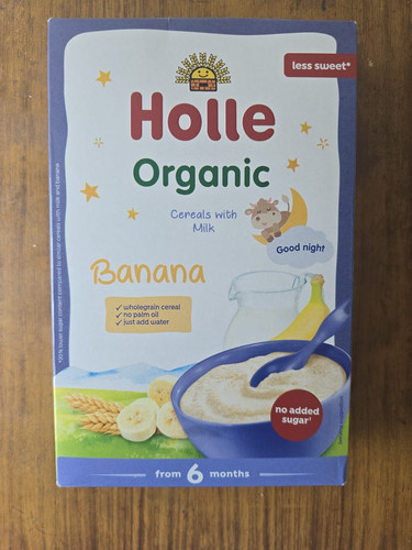 Holle organic banana - holle, cereal