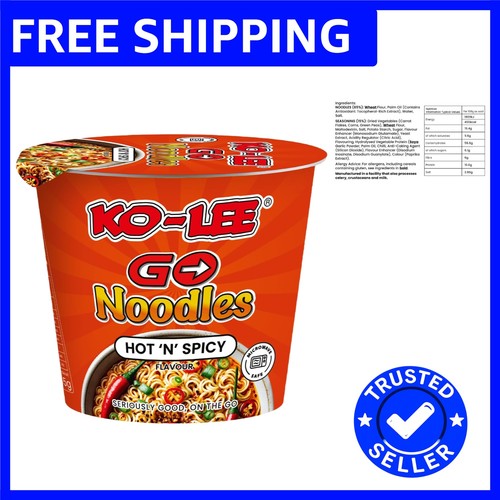 Spicy instant noodles - instant, noodles,