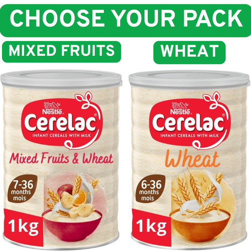 Cerelac mixed fruits wheat - cerelac,