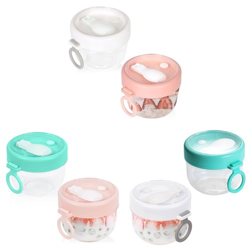 2pcs large capacity breakfast - large,