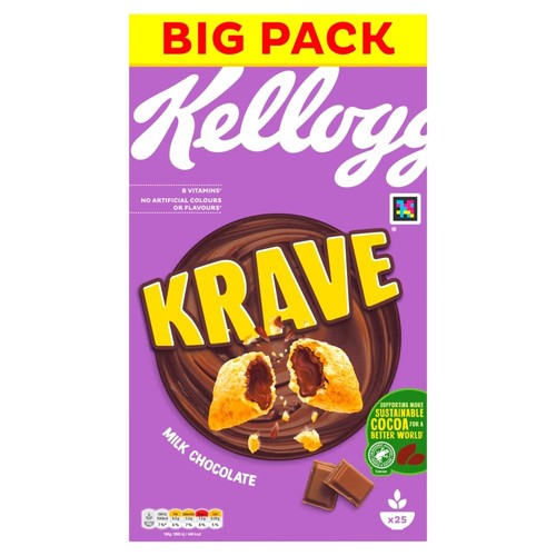 Krave milk chocolate breakfast - krave,