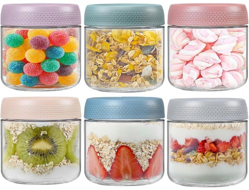 Overnight oats jar container - jar,