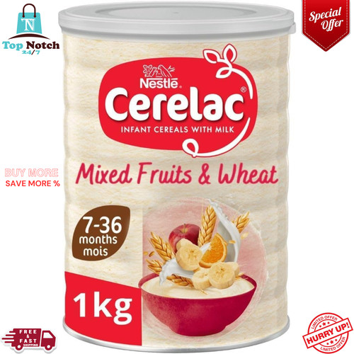 Cerelac mixed fruits wheat - cerelac,