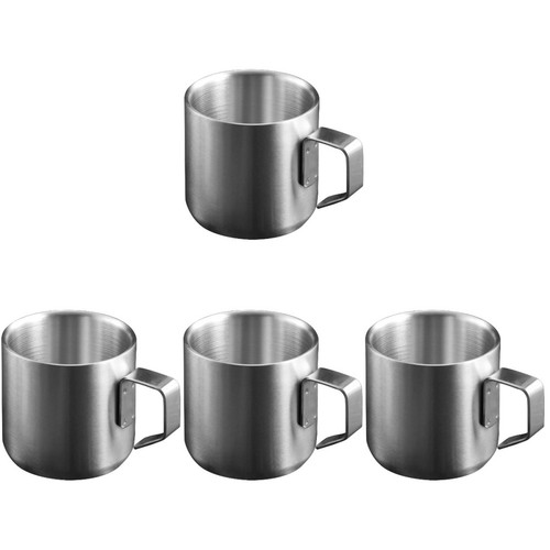 4pcs metal cereal - cereal, cup