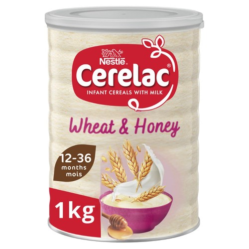 Wheat honey with - milk, baby