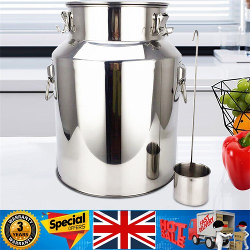 18l stainless steel - stainless, milk