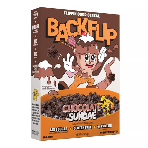 Backflip breakfast cereal - backflip,