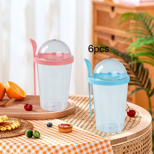 6pcs cereal yogurt cup - cereal, with