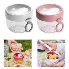 Overnight Oats Container, Milk