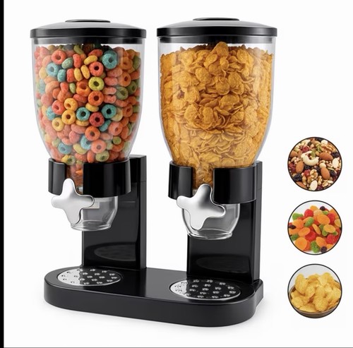 Double cereal dispenser - cereal, –