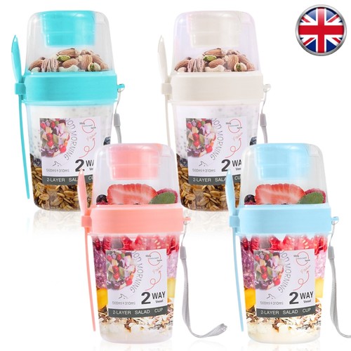 4pcs overnight oats jar - 4pcs,