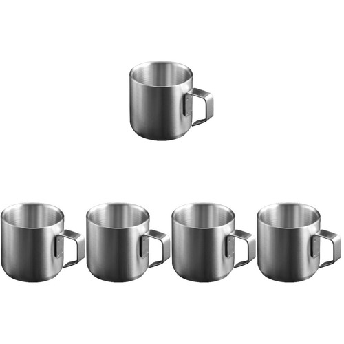 5pcs metal cereal cup - 5pcs,