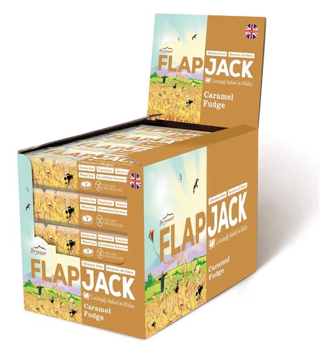 Brynmor flapjack caramel - brynmor, fudge